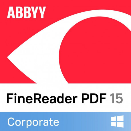 FineReader PDF 15 Corporate ühe kasutaja litsents (ESD) 3 aastat 1 kasutaja