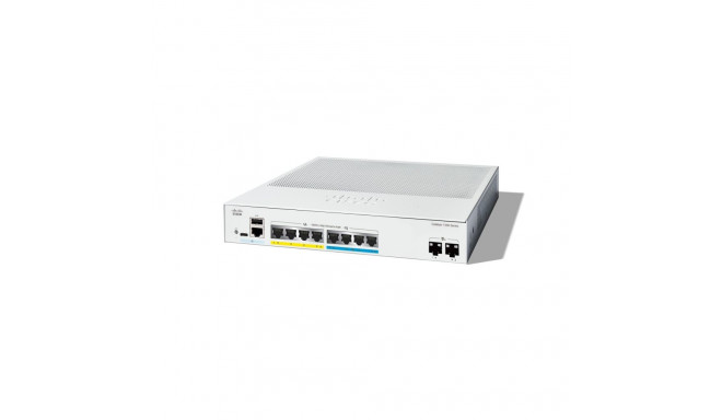 CISCO Catalyst 1300 8-pordiline lüliti / 4-pordiline 2.5GE + 4-pordiline 1GE PoE+ 120W toiteeelarveg