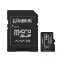 KINGSTON 256GB microSDXC Canvas Select Plus Gen3 150MB/s A1 kaart + adapter