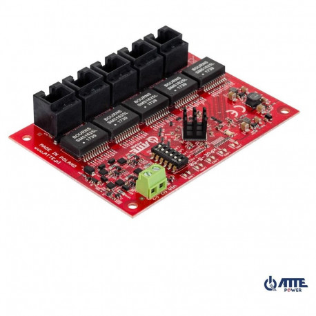 SWITCH 5-PORTOWY POE ATTE xPoE-5-50-OF