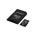 Kingston Technology 256GB microSDXC Canvas Select Plus Gen3 150MB/s A1 kaart + adapter