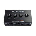 M-AUDIO M-Track Duo USB heliliides Crystal eelvõimendi 16 bit 48 kHz must