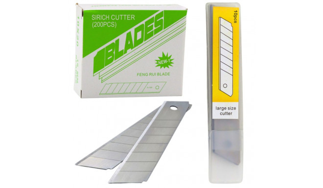 Ostrza Segmentowe Wymienne 14 Segmentów 18mm 10szt