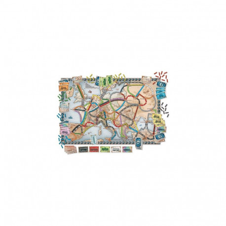 Asmodee Ticket to Ride: First Journey (Europe) Ticket to Ride: First Journey (Europe) 60 min Board g