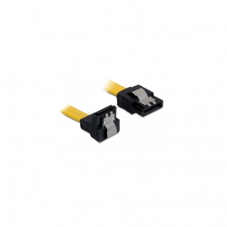 DeLOCK 0.5m SATA M/M SATA cable Yellow
