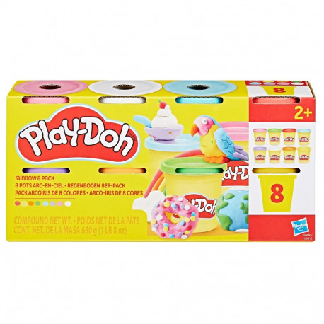 PLAY-DOH voolimismass 8 purki