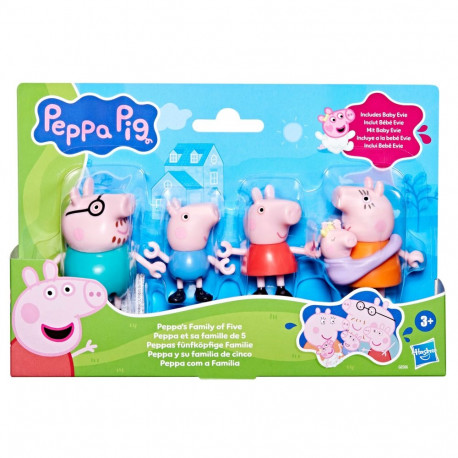PEPPA PIG mängukomplekt Peppa perekond
