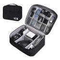 Bag for electronics and cables, black TR12B