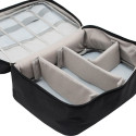Bag for electronics and cables, black TR12B