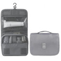 BQ59B KOSMETYCZKA PODRÓŻNA SZARA