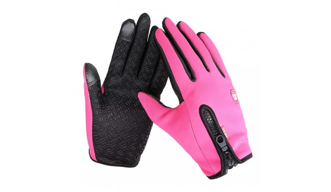 BQ19N RĘKAWICZKI SPORT M DOTYK PINK