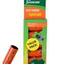 Kärbsepaber liimpüünis rullis FlyControl Spiral 6tk Kärbsepaber liimpüünis rullis FlyControl Spiral 6tk