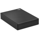 Seagate One Touch with password 4 TB, external hard drive (black, Micro USB-B 3.2 Gen 1 (5 Gbit/s))