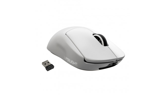 Logitech Pro X superlight wireless Gaming Mouse white (910-005942)