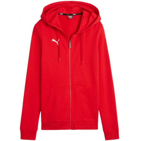 Puma women's sweatshirt TeamGoal Casuals Hoody 658621 01 (M), red