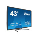 IIYAMA X4373UHSU-B1 43inch UW VA 3840x2160 UHD 400cd/m2 3ms HDR400 2xHDMI DP USB-HUB PBP PIP Remote 