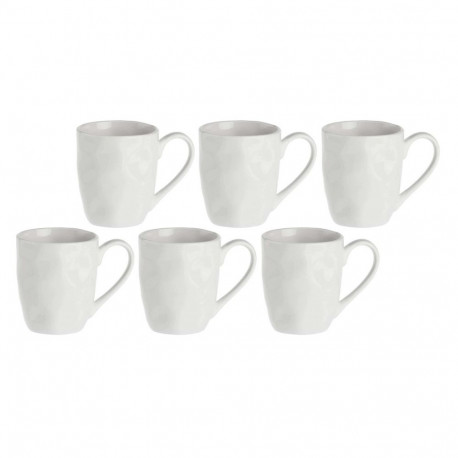 Set of 6 mugs 110 ml Porcellana Lunia