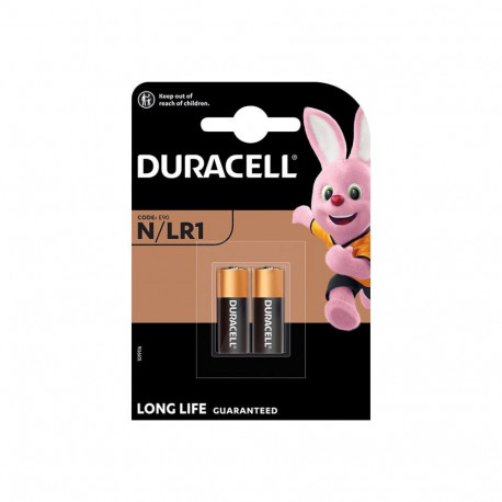 Battery - Duracell LR1 N Alkaline 1.5V 2 Pcs
