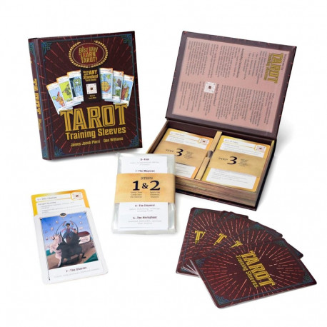 Tarot Training - Schiffer Publishing Sleeves Set 80 Cards, QR Code Access