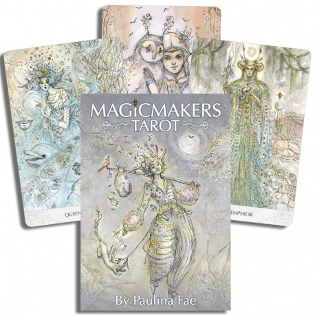 Tarot Card - Magicmakers Tarot 78 Cards with Booklet 12x8.5x4 cm