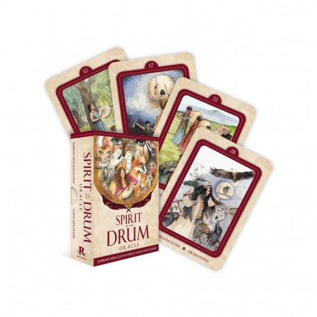 Oracle Cards - Spirit of the Drum Orakulo 36 Cards Guidebook Box 12.6x16.2x4.8 cm