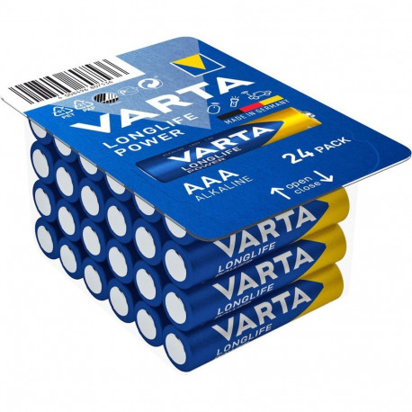 Battery - Varta Longlife Power AAA LR03 1.5V Alkaline 24 Pack