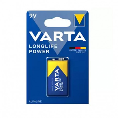 Battery - VARTA 6LR61 Longlife Power 9V Alkaline