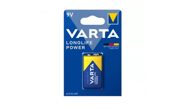Battery - VARTA 6LR61 Longlife Power 9V Alkaline
