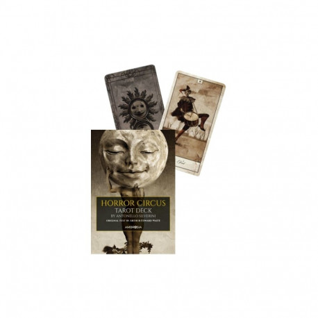 Tarot Cards - Horror Circus Taro 78 Cards Guidebook 120x65mm