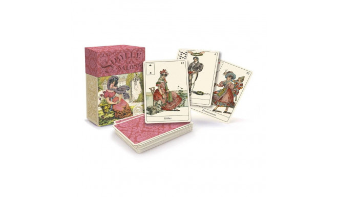 Tarot Card Deck - La Sibyle des Salons Kortos 67 Cards with Guide 13x9.2x4.2 cm