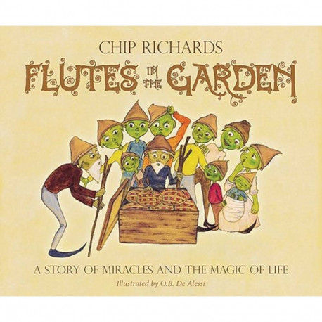 Children's Book - Flutes in the Garden by O. B. De Alessi 25x21 cm 325 g