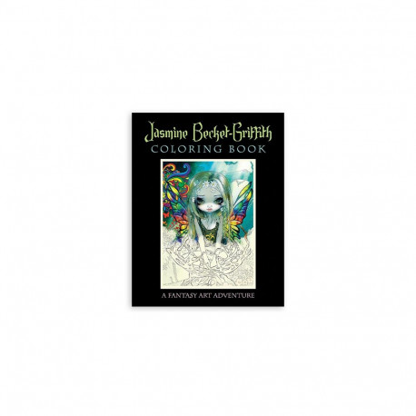 Art Coloring Book - Jasmine Becket-Griffith Fantasy Adventure 96 Pages 27.5x21.5 cm