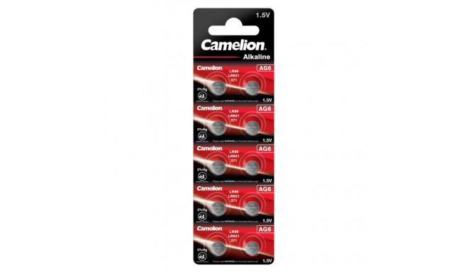 Battery - Camelion AG6 LR921 371 LR69 Alkaline 1.5V 10 Pack