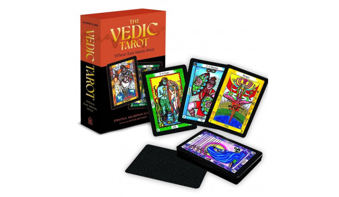 Tarot Deck - Schiffer Publishing The Vedic Taro 81 Cards with Guide 13x21x5.2 cm