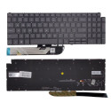 Keyboard - DELL Inspiron 5584 5590 5593 5594 5598 Backlit US Layout Black/Gray
