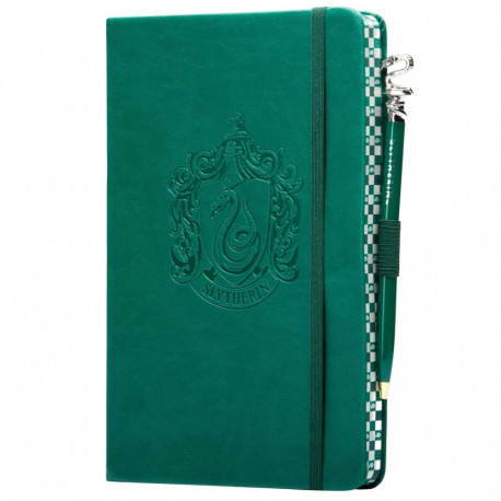 Notebook - Insight Editions Slytherin Journal Vegan Leather 184 Pages with Pen