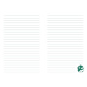 Notebook - Insight Editions Slytherin Journal Vegan Leather 184 Pages with Pen