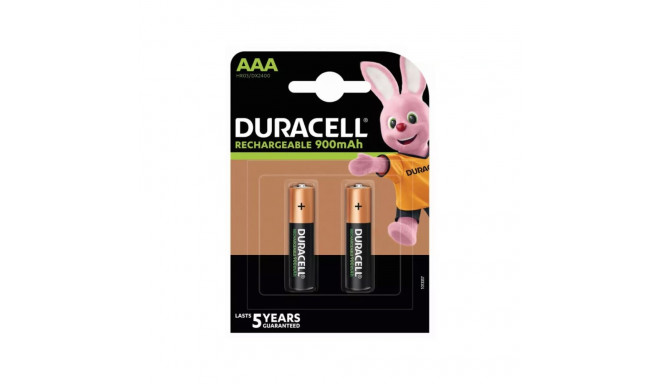 Battery - Duracell HR03 AAA 900mAh Rechargeable 2pcs