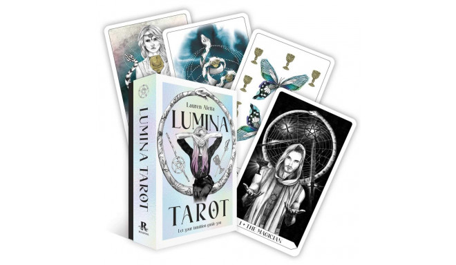 Tarot Card Deck - Lumina Taro Kortos 78 Cards Guidebook 12.5 x 18 x 5 cm