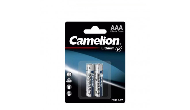 Battery - Camelion FR03 AAA Lithium 1.5V 2-pack