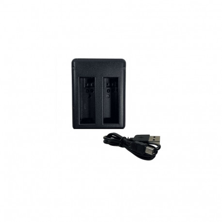 Charger - GoPro AHDBT401 Dual Charger with LED Indicators, USB Cable
