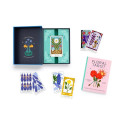 Tarot Card Deck - Floral Taro 78 Cards with 80-Page Guide 15.8x21x4.8 cm