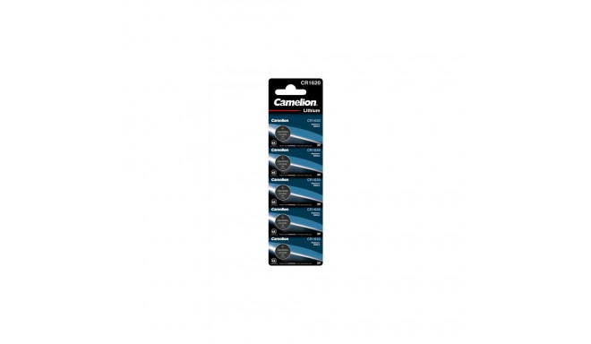 Battery - Camelion CR1620 3V Lithium Coin Cell 5 Pack
