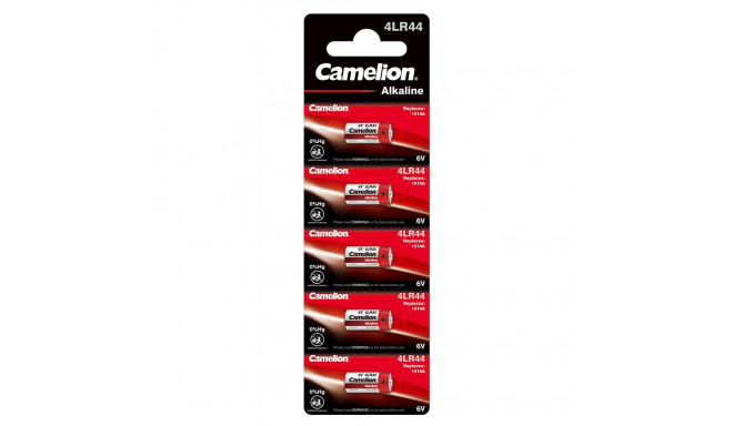 Battery - Camelion 4LR44 6V 150mAh Alkaline 5 Pack