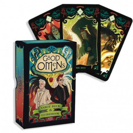 Tarot Deck - Good Omens 78 Cards with 128-Page Guide Boxed Set