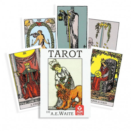 Tarot Card - A.E. Waite Tarot Deck 78 Cards 57x89mm with Instruction Booklet