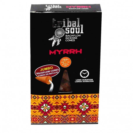 Incense Cones - Hari Darshan Myrrh Backflow 10 Pcs