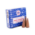Incense Cone - Nagchampa 12 Cones with Burning Stand