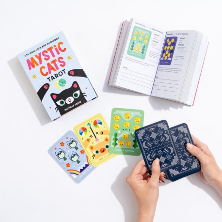 - Tarot Card Deck - Mystic Cats Tarot 78 Cards 96-Page Guidebook