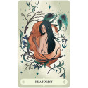 Oracle Card Deck - Herbana Witch Oracle 50 Cards 64-Page Guide Compact Size